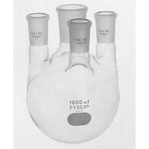 PYREX® Four Vertical Neck Distilling Flasks