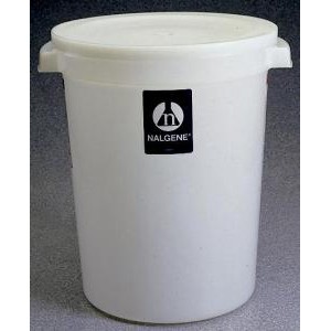 Large Round HDPE Containers with Cover