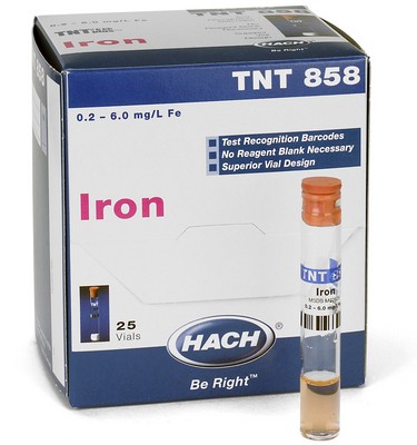 Iron TNTplus Vial Test (0.2-6.0 mg/L Fe)