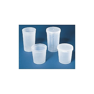 Polypropylene Disposable All-Purpose Specimen Container without Lid