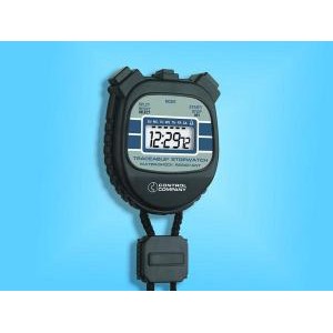 Water/Shock Resistant 24-Hour Stopwatch. NIST Traceable®