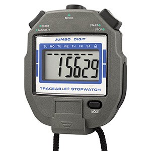 24 Hour Traceable® Jumbo-Digit Stopwatch