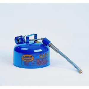 Type-II Galvanized Steel Safety Cans with Spout. Eagle