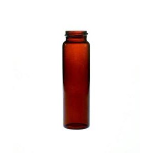 KIMBLE® Amber Glass Screw Thread Vials without Closures