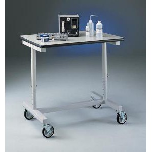 Variable Height Mobile Laboratory Bench