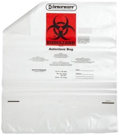 Biohazard Bags with Warning Label