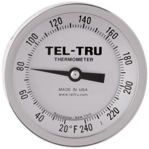 Dial Thermometers, 3" Face with 12" Stem