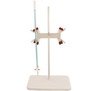 Labjaws Clamp, Double Buret Clamp & Support Stand with Rod