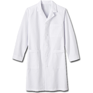 17020 Meta Nano-Care 39" Men's Labcoat. White Swan Brands