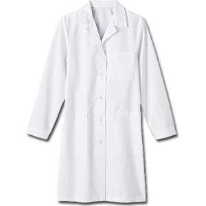 17010 Meta Nano-Care 39" Ladies Labcoat. White Swan Brands