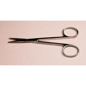 Straight Dissecting Scissors with Sharp/Sharp Tip. Stainless Steel