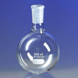 PYREX® Round Bottom Boiling Flasks w/Short Neck & 24/40 TS Joint