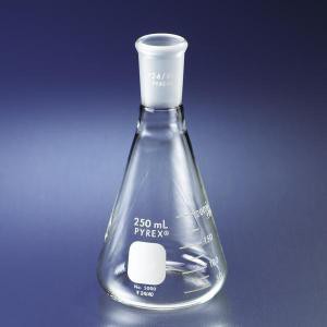 PYREX® Narrow Mouth Graduated Erlenmeyer Flasks with TS Joint