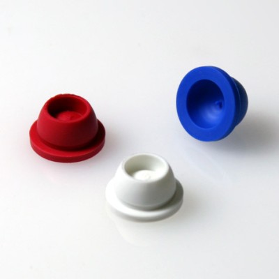Cap, Plug, 12/13mm, Santoprene, for Vacuum and Test Tubes, Colors, 1000/Pack