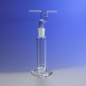 PYREX® Tall Form Gas Washing Bottle with Plain Tip Tube