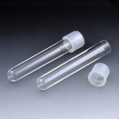 Culture Tube, 12 x 75mm (5mL), PS, with Separate Dual Position Cap