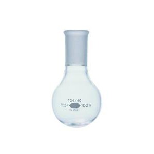 KIMAX® Short Neck Round Bottom Boiling Flask with 24/40 Joint
