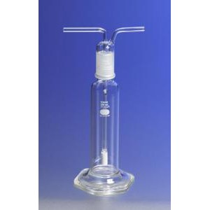 PYREX® Tall Form Gas Washing Bottles with Fritted Cylinder