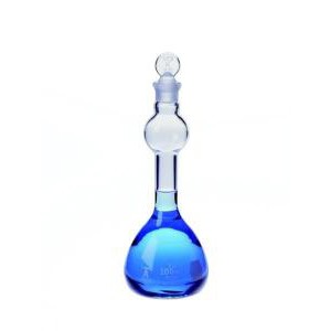 KIMAX® Class A Mixing Bulb Style Volumetric Flasks with Stopper