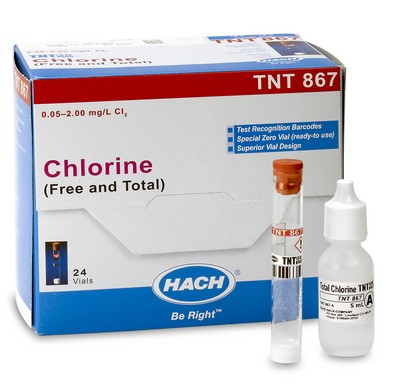 Free and Total Chlorine TNTplus Vial Test (0.05-2.00 mg/L Cl2)