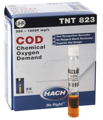 Chemical Oxygen Demand (COD) TNTplus Vial Test, UHR (250-15,000 mg/L COD)