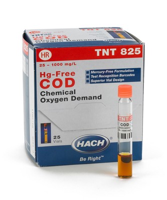 Chemical Oxygen Demand (COD) Mercury-Free TNTplus Vial Test, HR (25-1,000 mg/L COD)