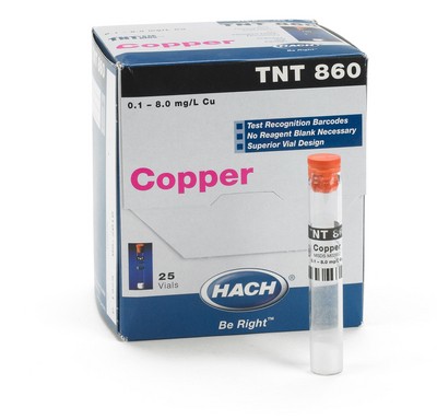 Copper TNTplus Vial Test (0.1-8.0 mg/L Cu)