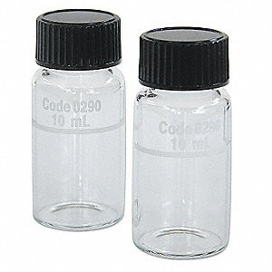 Glass Test Tube with Cap used with SMART3 Colorimeter (Set of 6)