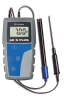 5 Series pH Meter (with case) includes pH 4, 7, and 10 buffer tablets