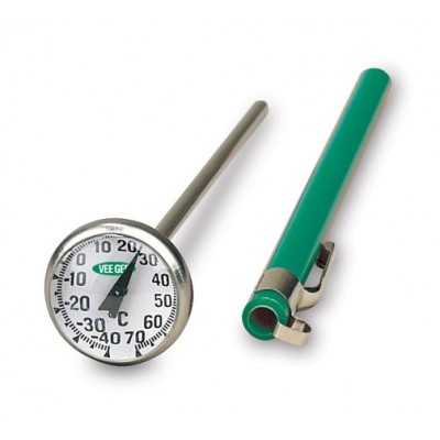 1 in Dial Thermometer 0 to 220°F