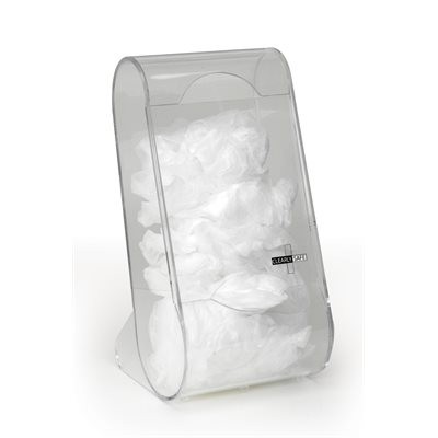 Clearly Safe® Acrylic Soft Covers Dispenser Counter or Wall Mount, Clear