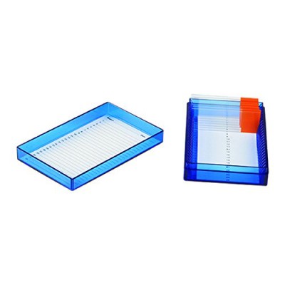True North® Microscope Slide Box Polycarbonate