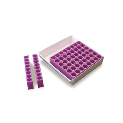 TracRack® Segmented Tube Rack, Purple