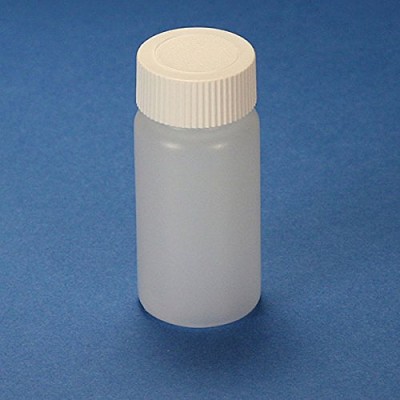 Polyethylene 20mL Scintillation Vials with Unattached White Screw Caps