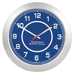 Traceable® Splash-Resistant Wall Clock
