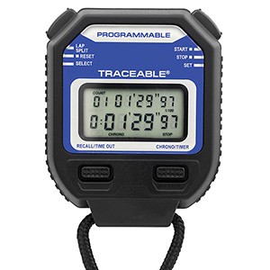 10-Hour Traceable® Stopwatch/Repeat Timer