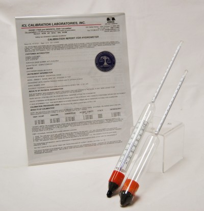 Hydrometers, API Combined Form. 380mm ---