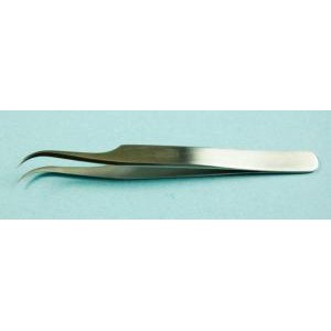 Curved Very Fine Microdissecting Forceps. Stainless Steel
