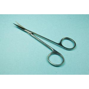 Iris Scissors with Curved Tip, Stainless Steel
