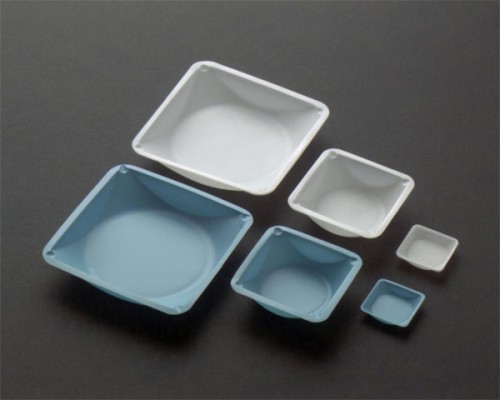 Square Polystyrene Weighing Dishes (Anti-Static)