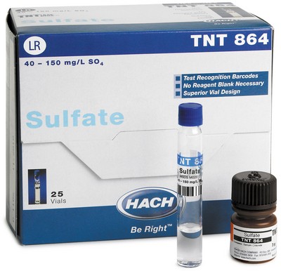 Sulfate TNTplus Vial Test, LR (40-150 mg/L SO4)