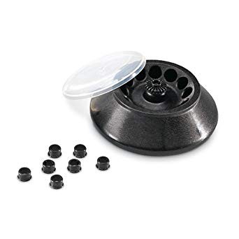 Gusto® High Speed Mini-Centrifuge 12x1.5/2 mL tube (with cover and knob), Black