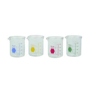 KIMAX® Griffin Low Form Beakers w/Colored Double Scale