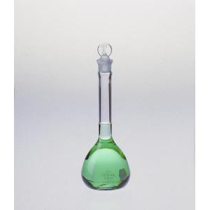 KIMAX® Class A Serialized and Certified Volumetric Flasks with Stopper