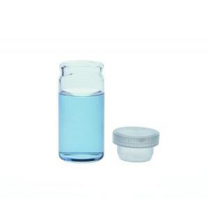 OPTICLEAR® Tooled Neck Glass Vials with Unattached Polyethylene Closure