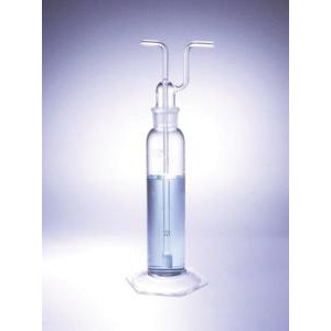 KIMAX® Tall Form Gas Washing Bottle with KIMFLOW® Fritted Cylinder