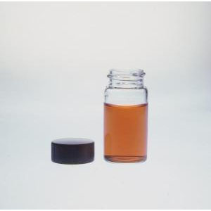 KIMBLE® Small Glass Dram Vials with Rubber Lined Closures, Unattached