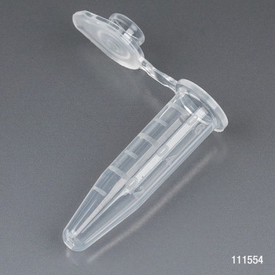 Certified Microcentrifuge Tubes in Self-Standing Bags