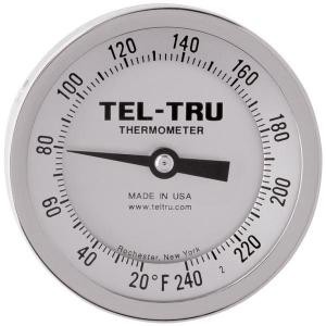 Dial Thermometers, 3" Face with 9" Stem