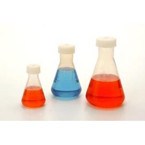 PTFE Erlenmeyer Flasks with Screw Closure
